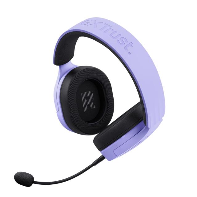 Trust - GXT 489P FAYZO Auriculares Alámbrico Diadema Juego Negro, Púrpura