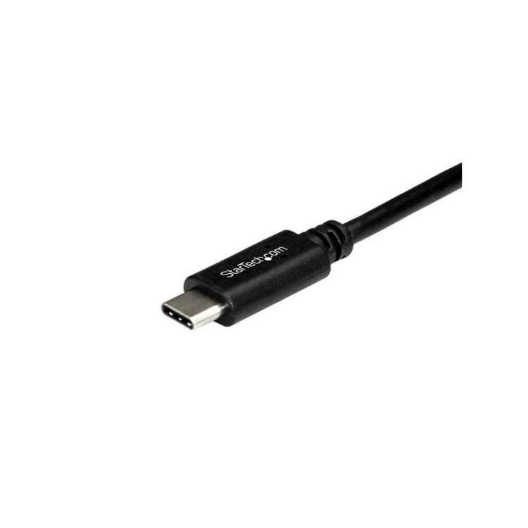 StarTech.com - Cable de 1m USB-C a USB-C Acodado a la Derecha - Cable USB Tipo C en Ángulo a la Derecha - Cable USBC en Ángulo