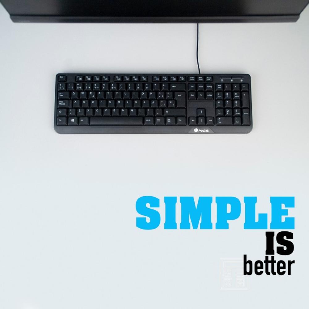 NGS - FunkyV3 (Español), QWERTY