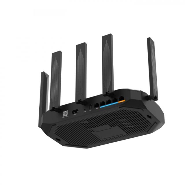 Ruijie Networks - RG-EG105GW-X router inalámbrico Gigabit Ethernet Doble banda (2,4 GHz / 5 GHz) Negro, Gris