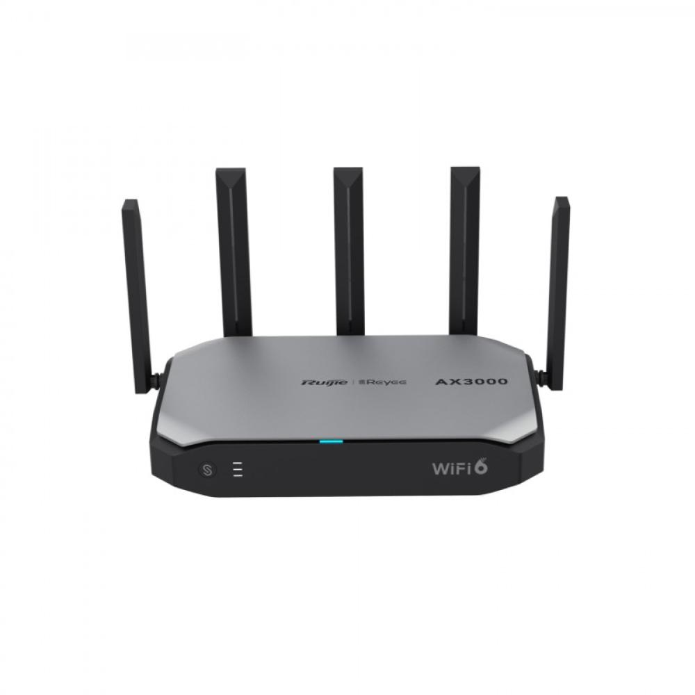 Ruijie Networks - RG-EG105GW-X router inalámbrico Gigabit Ethernet Doble banda (2,4 GHz / 5 GHz) Negro, Gris