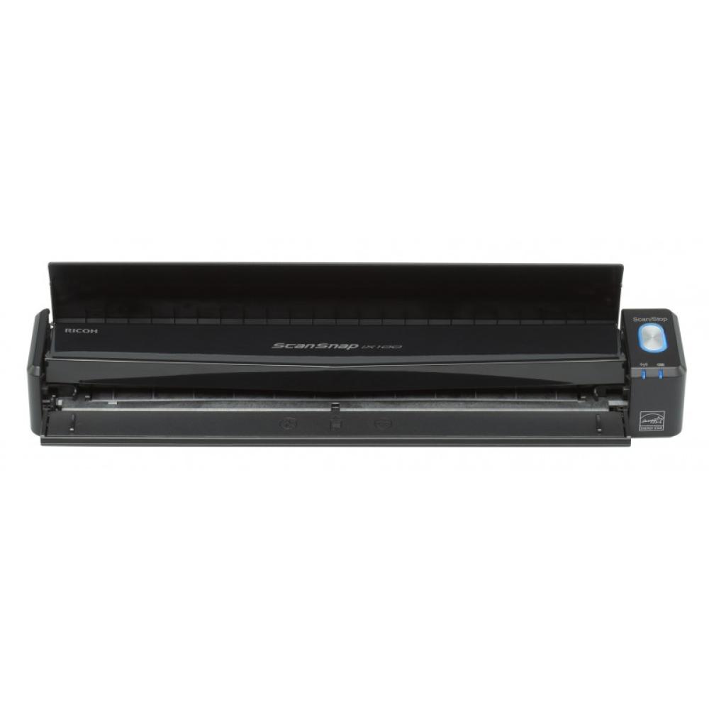 Ricoh - ScanSnap iX100 Alimentador continuo de documentos + escáner de alimentación de hojas 600 x 600 DPI A4 Negro