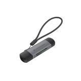 Conceptronic - BIAN05G lector de tarjeta USB 3.2 Gen 1 (3.1 Gen 1) Type-A/Type-C Gris