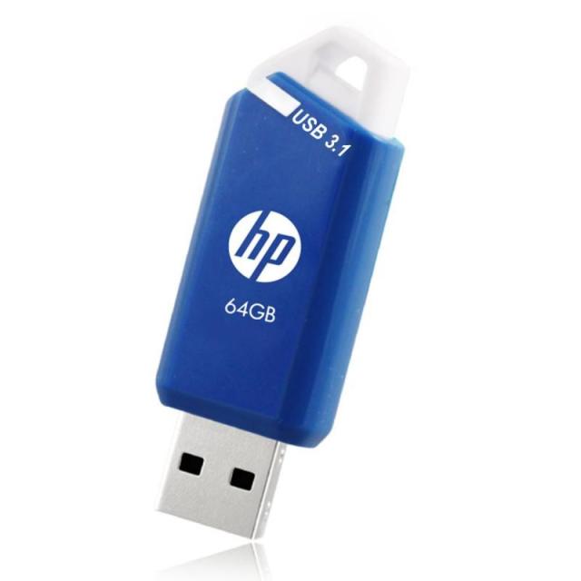 HP - x755w Triple Pack unidad flash USB 64 GB USB tipo A 3.2 Gen 1 (3.1 Gen 1) Azul, Blanco
