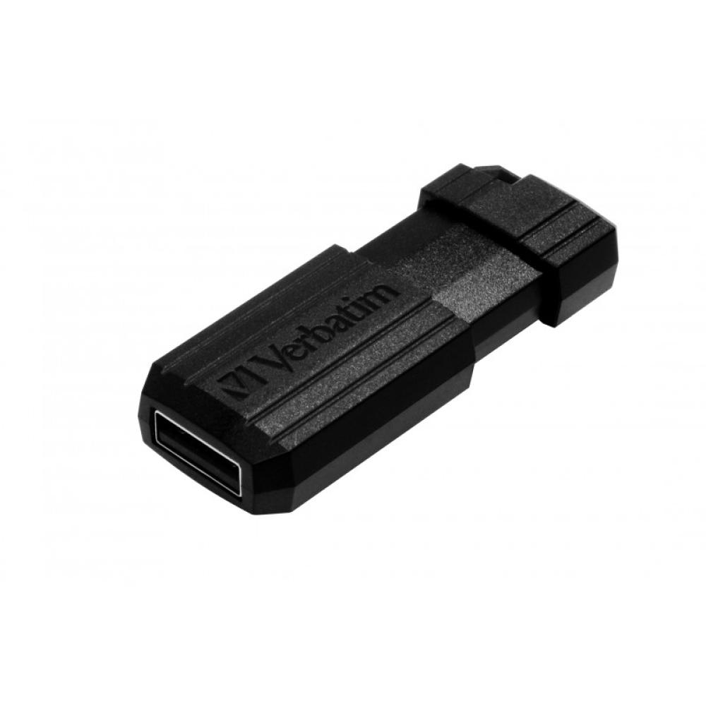 Verbatim - PinStripe - Unidad USB de 64 GB - Negro