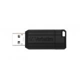 Verbatim - PinStripe - Unidad USB de 64 GB - Negro