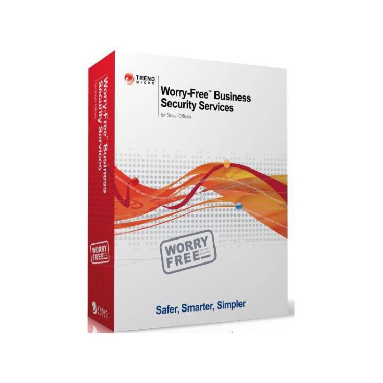 Trend Micro - Worry-Free BSS, 6-10u, 12m, Ren Renovación 12 mes(es)