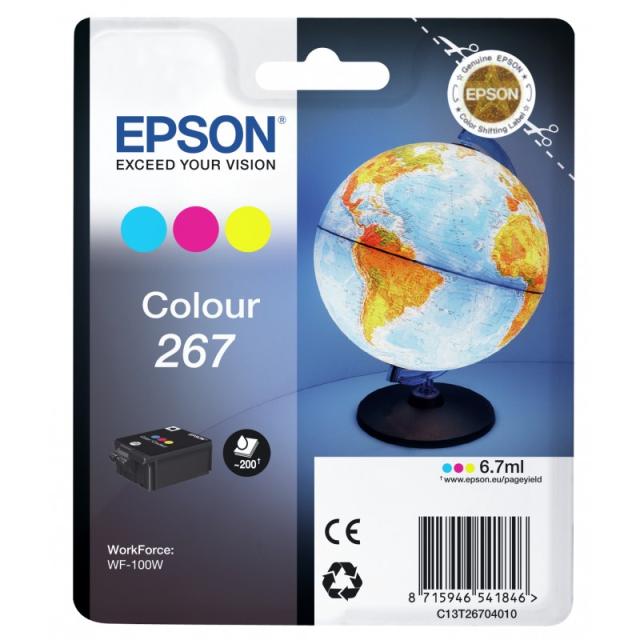 Epson - Globe Singlepack Colour 267 ink cartridge
