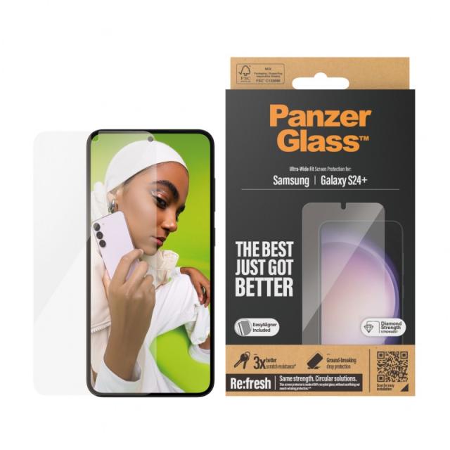 PanzerGlass - Screen Protector Samsung Galaxy S24+ / Ultra-Wide Fit w. EasyAligner Protector de pantalla 1 pieza(s)