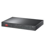 TP-Link - TL-SG1210PP switch No administrado Gigabit Ethernet (10/100/1000) Energía sobre Ethernet (PoE) Negro