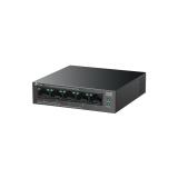 TP-Link - LiteWave LS105GP switch No administrado Gigabit Ethernet (10/100/1000) Energía sobre Ethernet (PoE) Negro