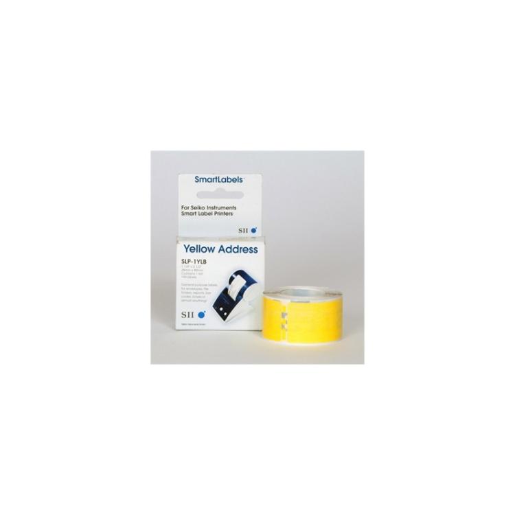 Seiko Instruments - SLP-1YLB Amarillo Etiqueta para impresora autoadhesiva