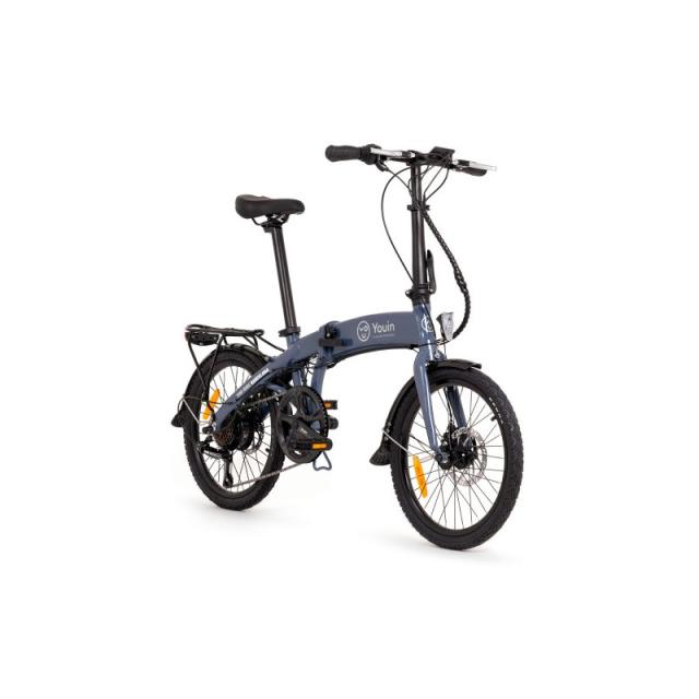 Youin - BK1300 bicicleta eléctrica Gris 50,8 cm (20") 20 kg