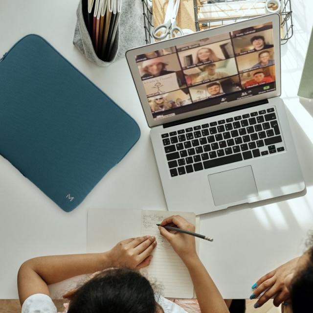 Mobilis - 049017 maletines para portátil 35,6 cm (14") Funda Azul, Gris