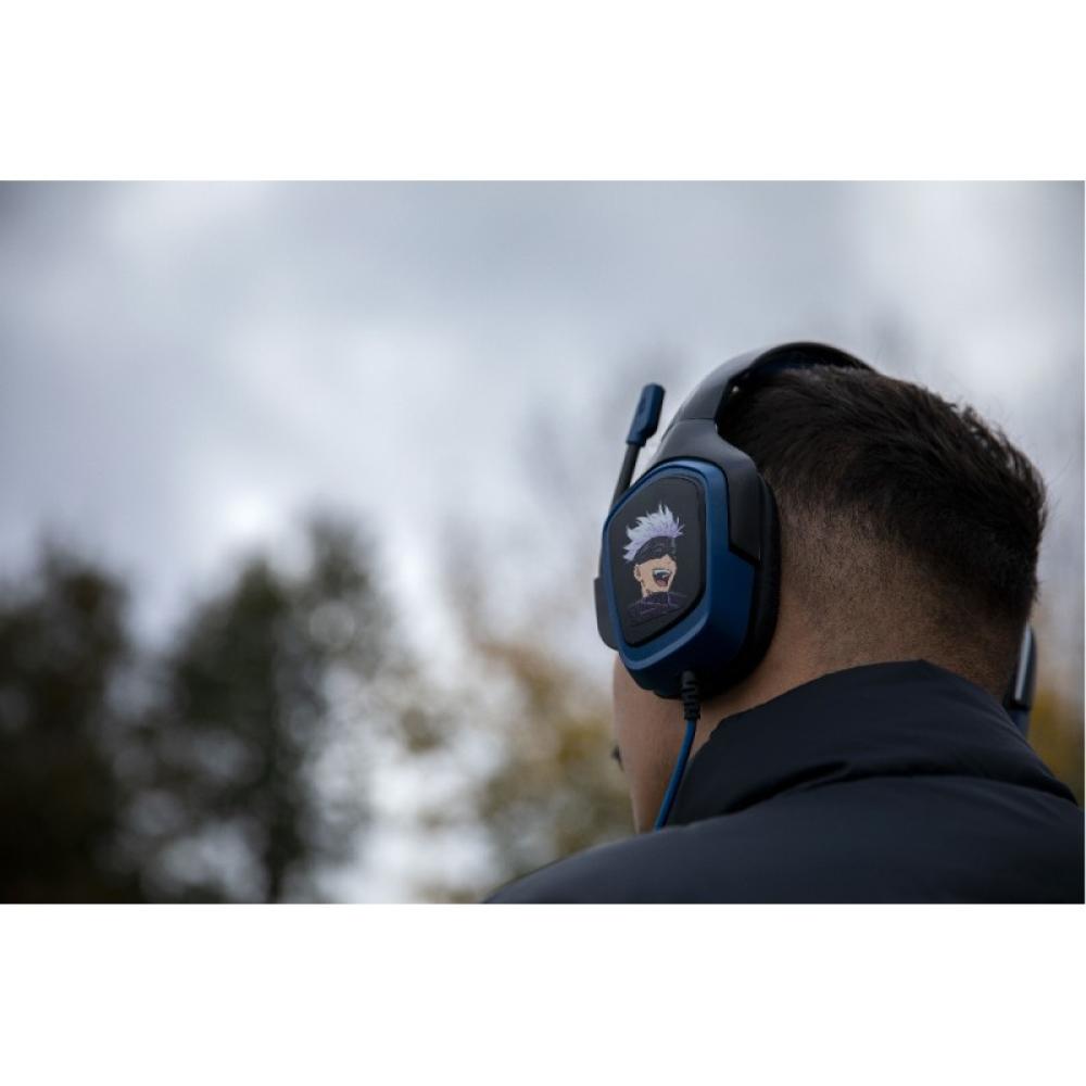 Konix - KX JUJUTSU GAMING HEADSET Auriculares Alámbrico Diadema Juego Negro, Azul