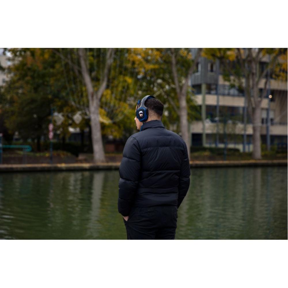 Konix - KX JUJUTSU GAMING HEADSET Auriculares Alámbrico Diadema Juego Negro, Azul