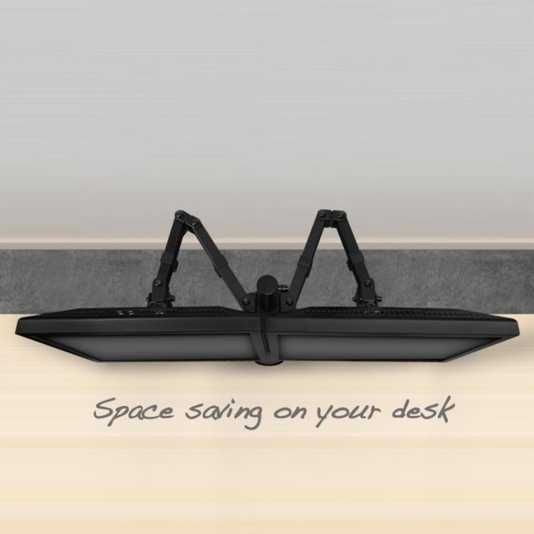 Ewent - EW1512 soporte para monitor 81,3 cm (32") Negro Escritorio