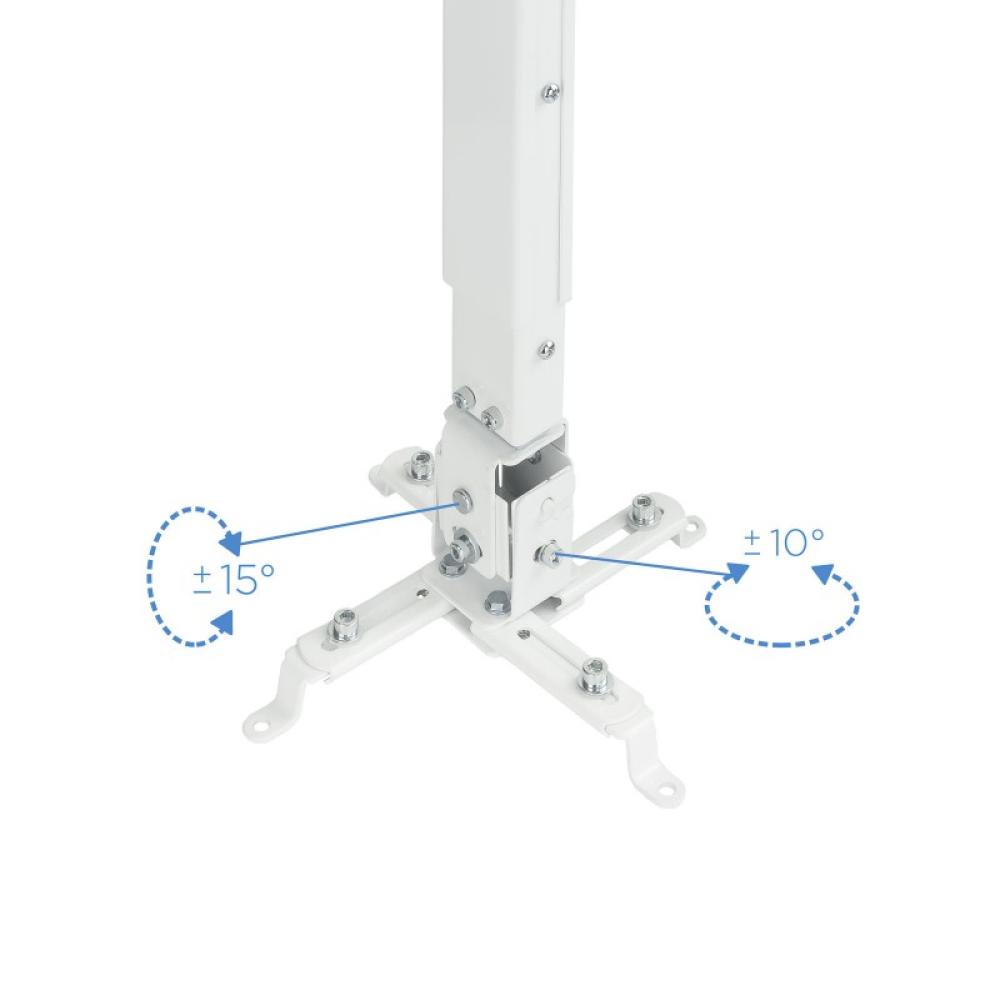 TooQ - PJ2012T-W montaje para projector Techo Blanco