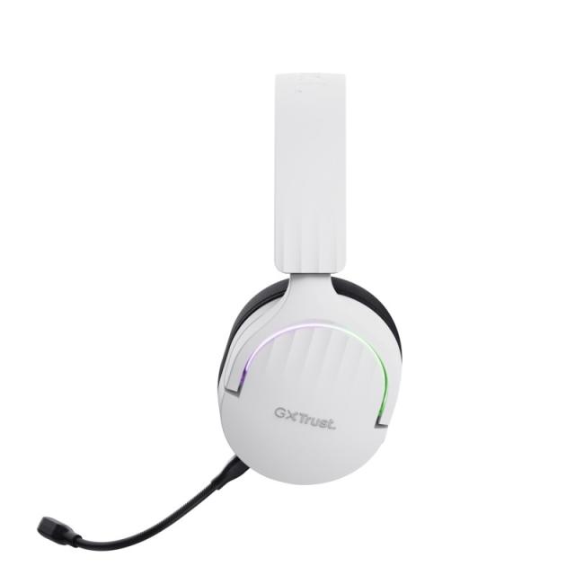 Trust - GXT 491W FAYZO Auriculares Inalámbrico y alámbrico Diadema Juego USB Tipo C Bluetooth Negro, Blanco