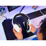 Trust - GXT 491W FAYZO Auriculares Inalámbrico y alámbrico Diadema Juego USB Tipo C Bluetooth Negro, Blanco