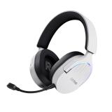 Trust - GXT 491W FAYZO Auriculares Inalámbrico y alámbrico Diadema Juego USB Tipo C Bluetooth Negro, Blanco
