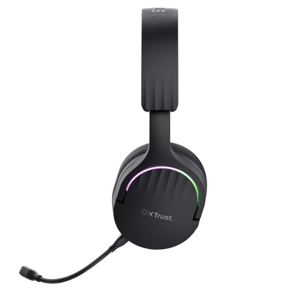 Trust - GXT 491 Fayzo Auriculares Inalámbrico y alámbrico Diadema Juego USB Tipo C Bluetooth Negro