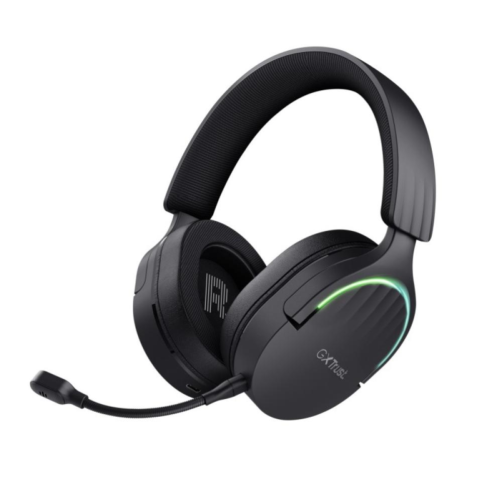 Trust - GXT 491 Fayzo Auriculares Inalámbrico y alámbrico Diadema Juego USB Tipo C Bluetooth Negro