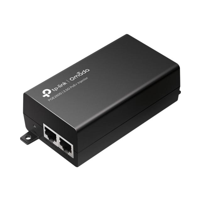 TP-Link - Omada POE260S adaptador e inyector de PoE 2.5 Gigabit Ethernet, Ethernet rápido, Gigabit Ethernet