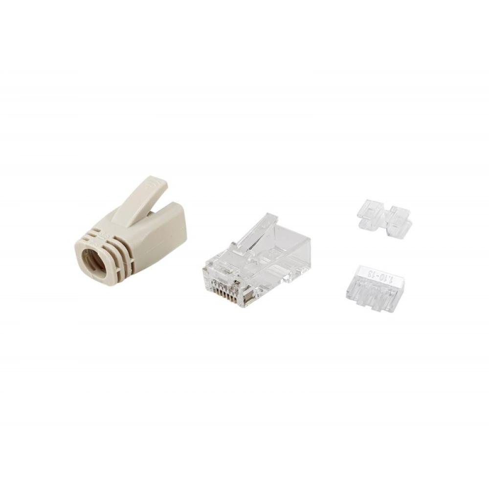 Equip - 121176 conector RJ-45 Transparente, Blanco