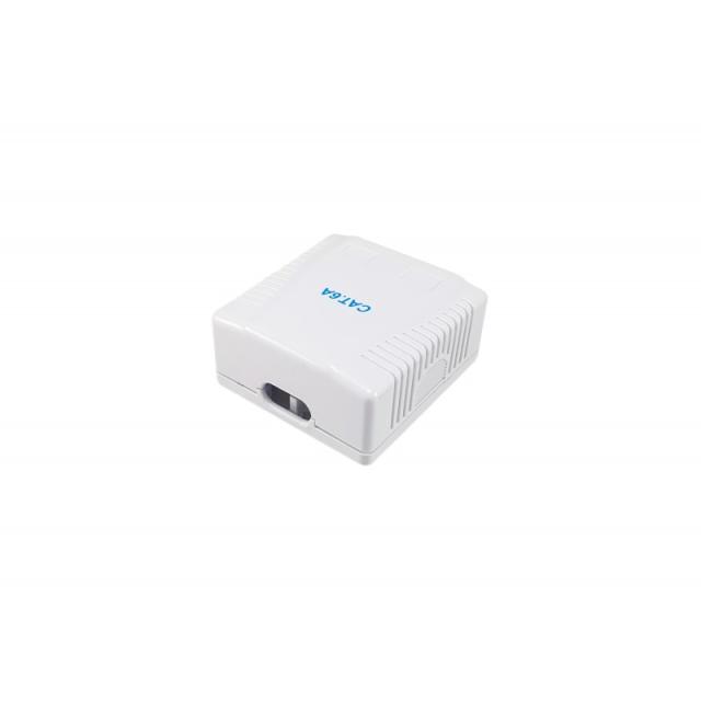 Equip - 235216 caja de tomacorriente RJ-45 Blanco