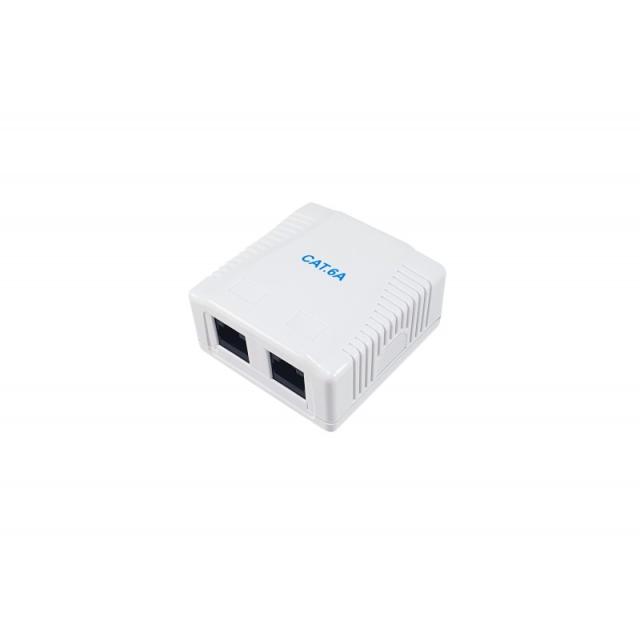 Equip - 235216 caja de tomacorriente RJ-45 Blanco