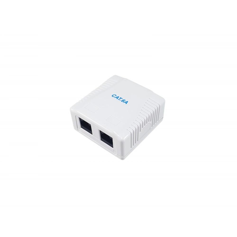 Equip - 235216 caja de tomacorriente RJ-45 Blanco