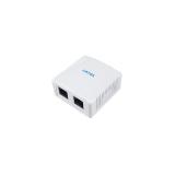 Equip - 235216 caja de tomacorriente RJ-45 Blanco