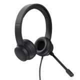 Trust - HS-201 Auriculares Alámbrico Diadema Oficina/Centro de llamadas USB tipo A Negro