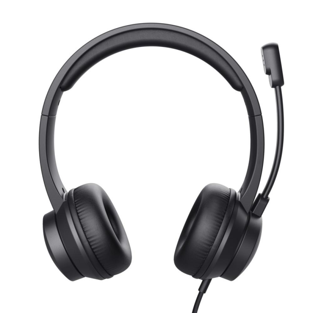Trust - HS-201 Auriculares Alámbrico Diadema Oficina/Centro de llamadas USB tipo A Negro