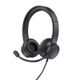 Trust - HS-201 Auriculares Alámbrico Diadema Oficina/Centro de llamadas USB tipo A Negro