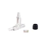 Equip - 121161 conector RJ-45 Negro, Blanco