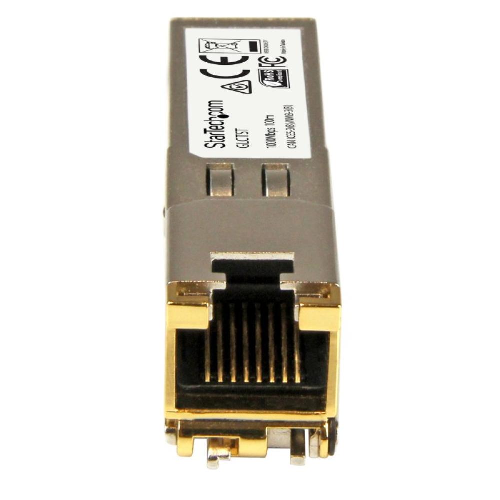 StarTech.com - Módulo Transceptor SFP Compatible con el Modelo 10050 de Extreme Networks - 1000BASE-T - SFP a RJ45 Cat6 / Cat5e