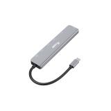 Equip - 133494 Adaptador multifunción USB-C 7 en 1, HDMI 4K/60Hz, USB 3.2 Gen1 x 3 , TF/MICRO SD, 100W USB PD