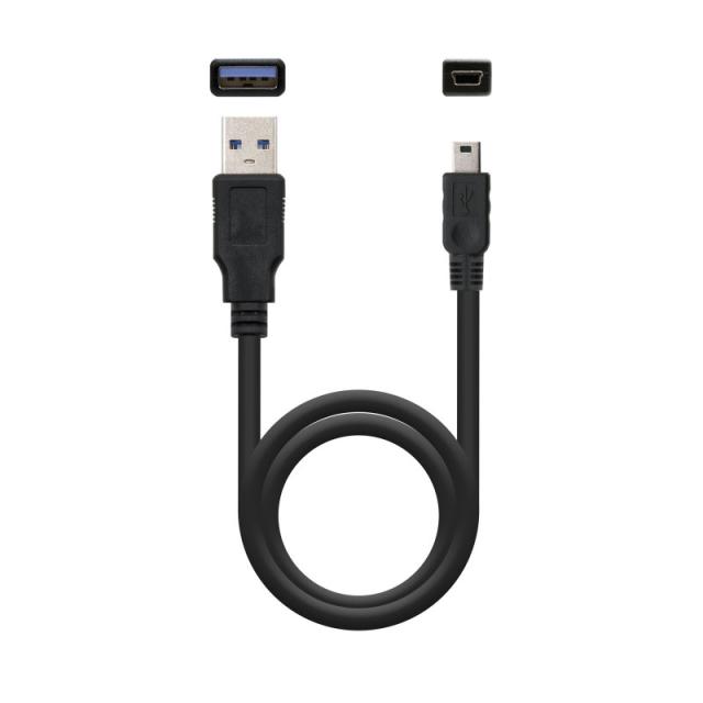 TooQ - CAJA HDD 2.5" SATA A USB 2.0/USB 3.0 NEGRA