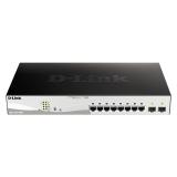 D-Link - DGS-1210-10MP Gestionado L2 Gigabit Ethernet (10/100/1000) Energía sobre Ethernet (PoE) Negro, Gris