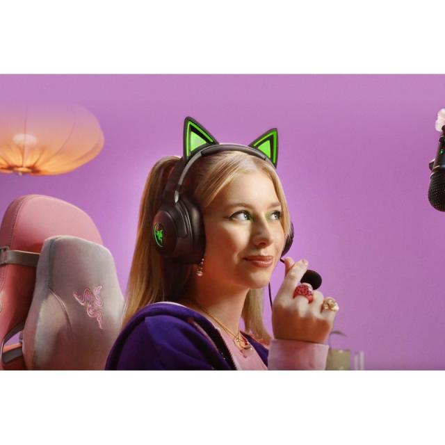Razer - Kraken Kitty V2 Auriculares Alámbrico Diadema Juego USB tipo A Negro