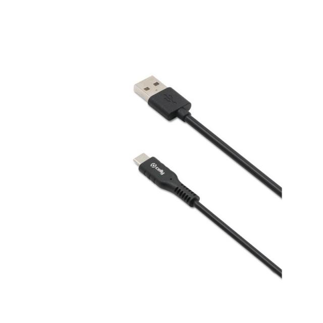 Celly - USB-C3MBK cable USB 3 m USB A USB C Negro