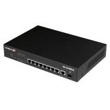 Edimax - Switch GS-5210PLG Gestionado Gigabit Ethernet (10/100/1000) Energía sobre Ethernet (PoE) Negro
