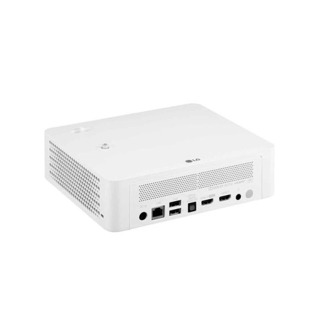 LG - PF610P videoproyector Proyector de alcance estándar 1000 lúmenes ANSI DLP 1080p (1920x1080) 3D Blanco