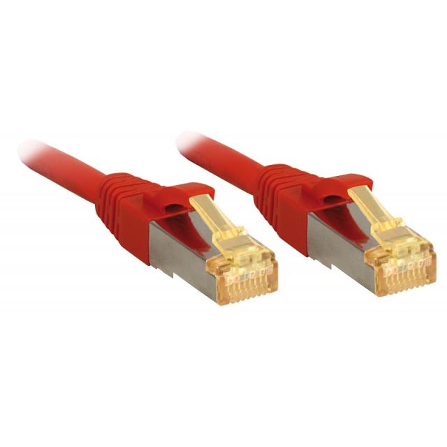 Lindy - 47298 cable de red Rojo 10 m Cat7 S/FTP (S-STP)