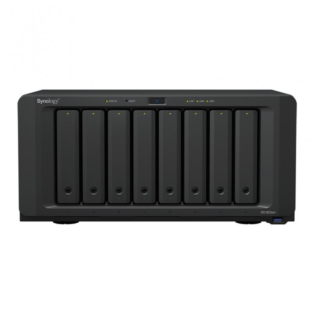 Synology - DiskStation DS1823XS+ servidor de almacenamiento NAS Torre Ryzen Embedded V1780B 8 GB DDR4 0 TB DiskStation Manager N