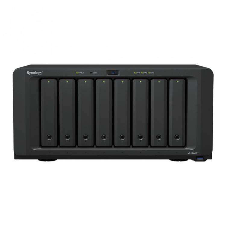 Synology - DiskStation DS1823XS+ servidor de almacenamiento NAS Torre Ryzen Embedded V1780B 8 GB DDR4 0 TB DiskStation Manager N