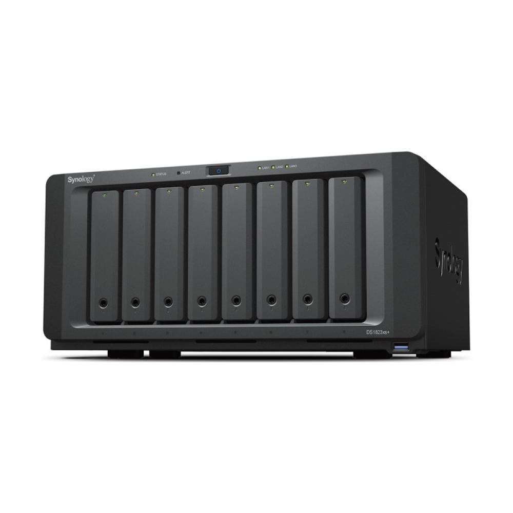 Synology - DiskStation DS1823XS+ servidor de almacenamiento NAS Torre Ryzen Embedded V1780B 8 GB DDR4 0 TB DiskStation Manager N