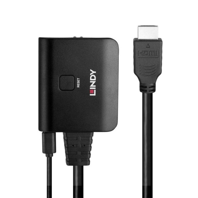 Lindy - 38356 divisor de video HDMI 2x HDMI